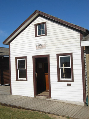 The Burdett Post Office